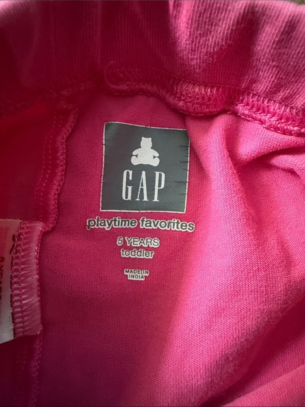 Girls Hot Pink Cotton Bike Shorts size 5 years